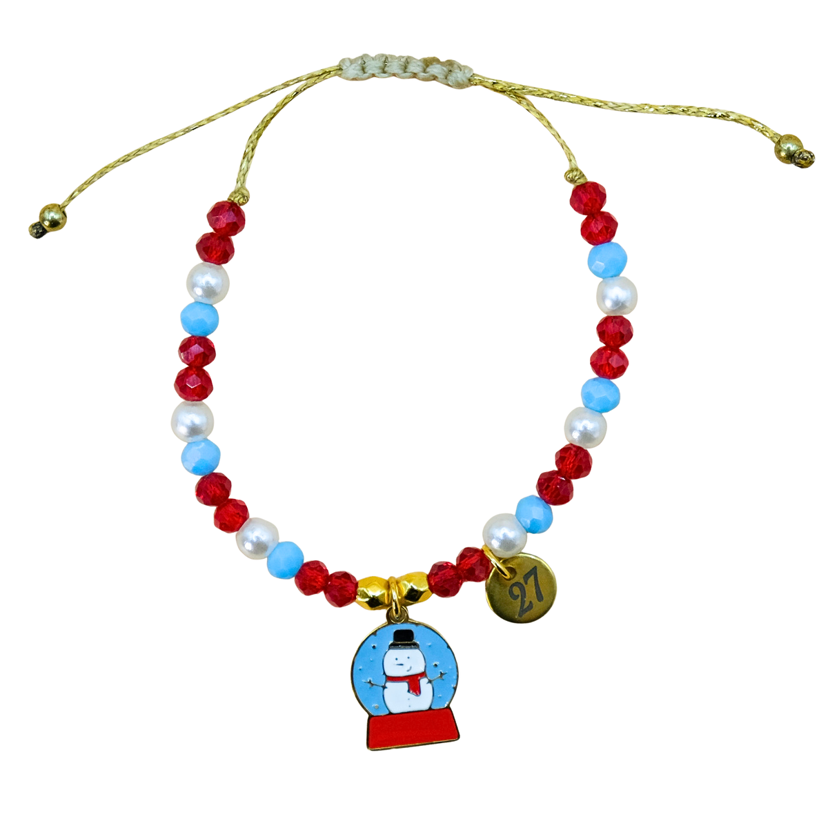 Frosty dreams charm bracelet