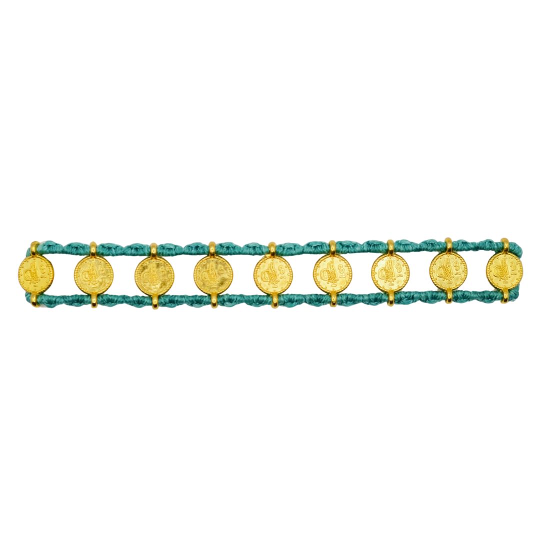 Coin bracelet (gold)