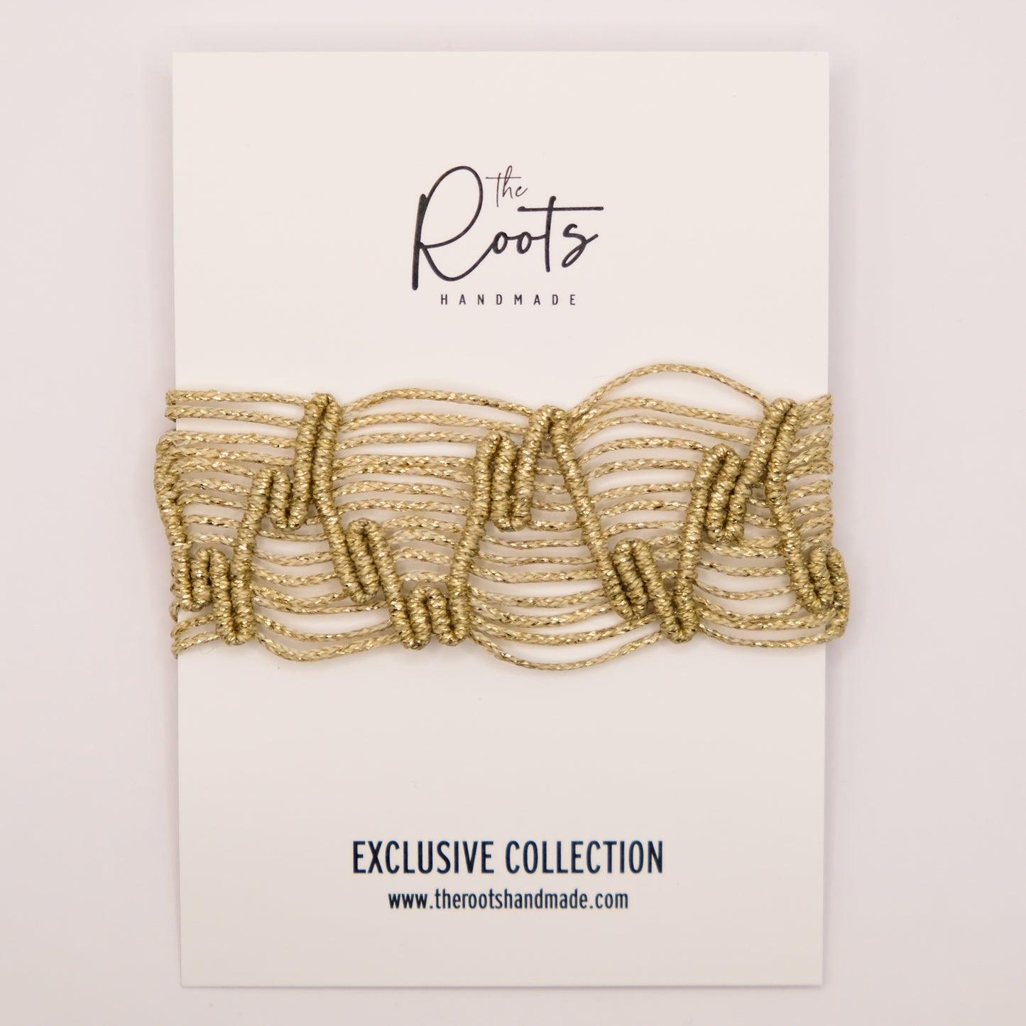 Labyrinth bracelet (gold)