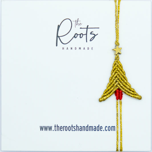 Gold Christmas Tree Bracelet