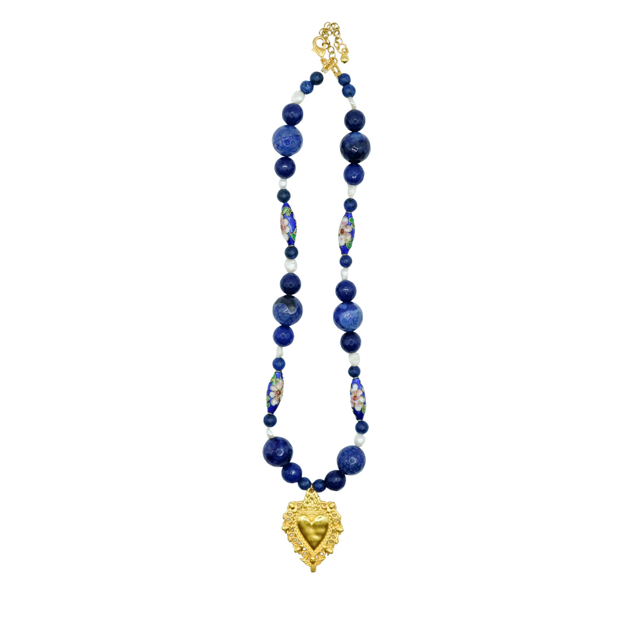 Azure Heart necklace