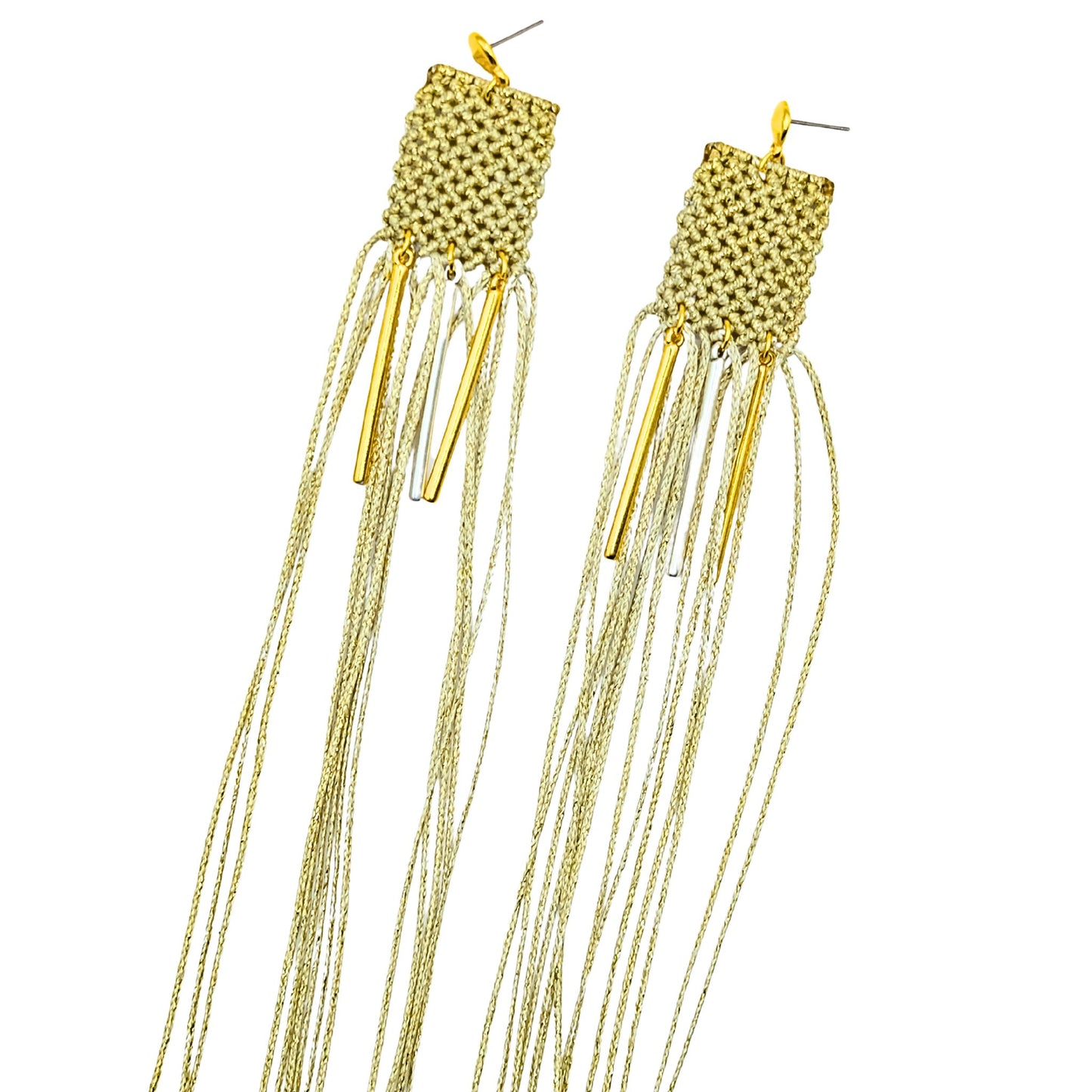 Rod earrings