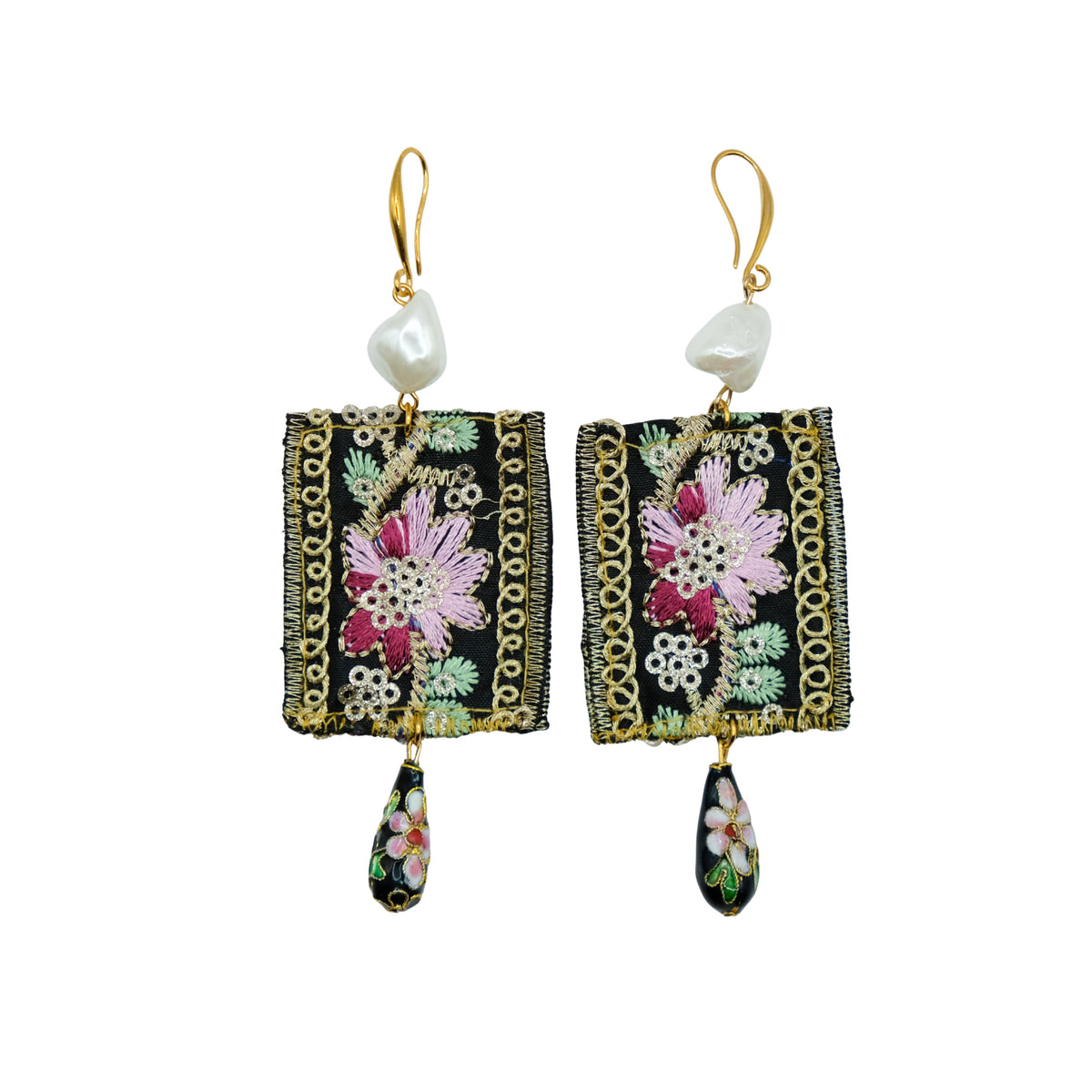 Vintage Bloom earrings