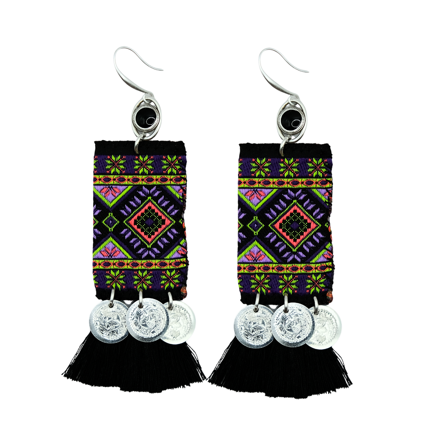 Nomad's coin earrings