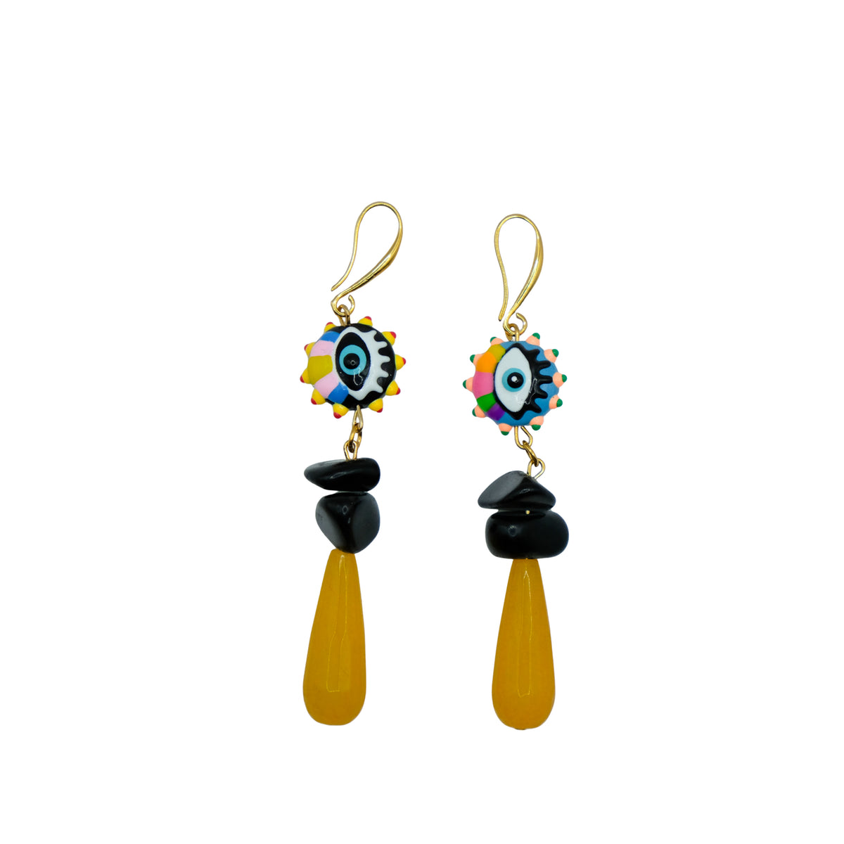 Magic eye earrings