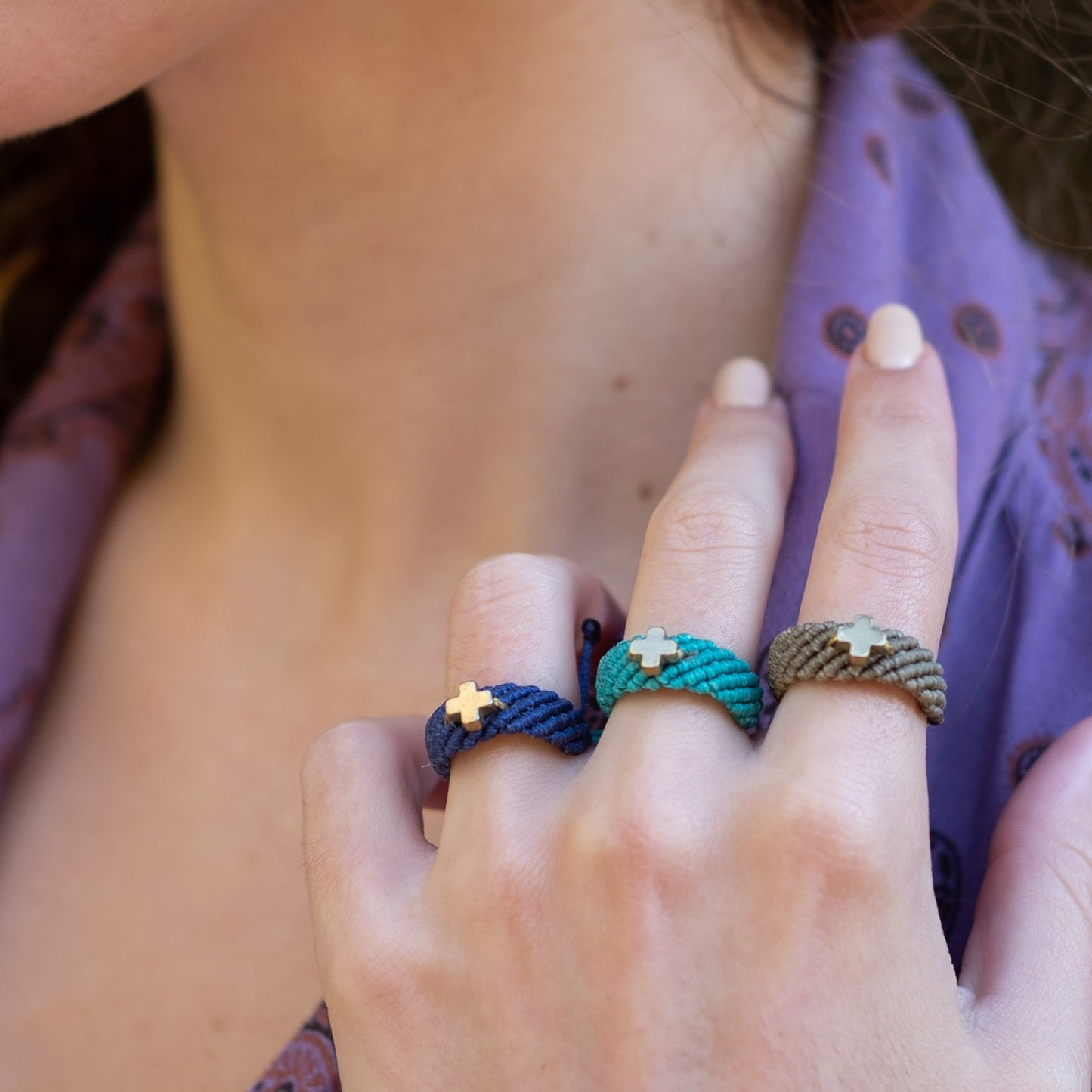 Cross ring