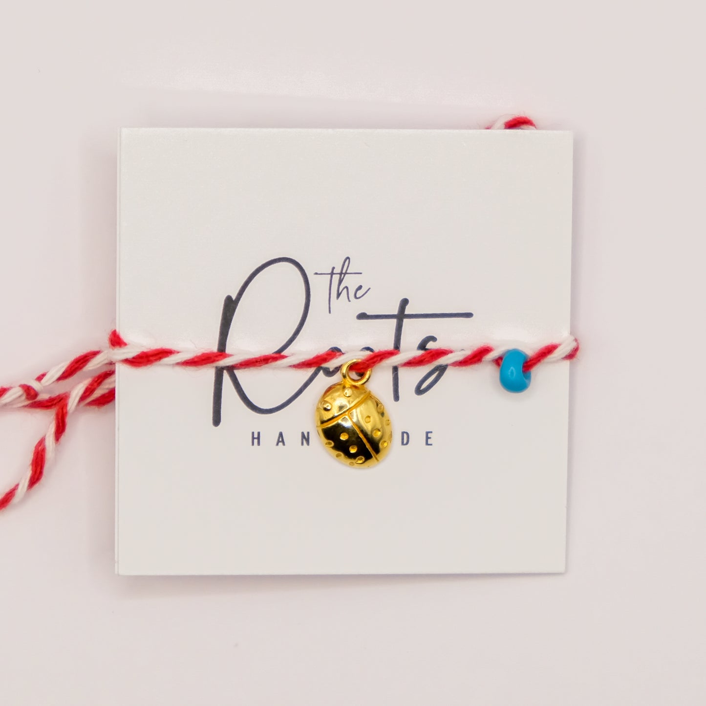 Lady bug March bracelet