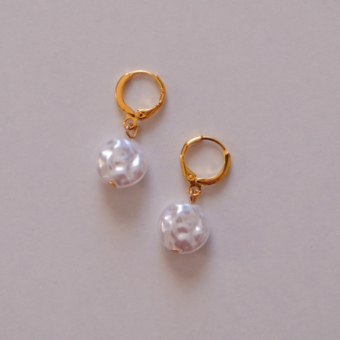 Pearl earrings