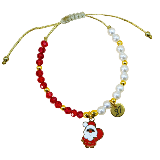 Dear Santa charm bracelet