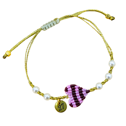 Velvet Crush charm bracelet