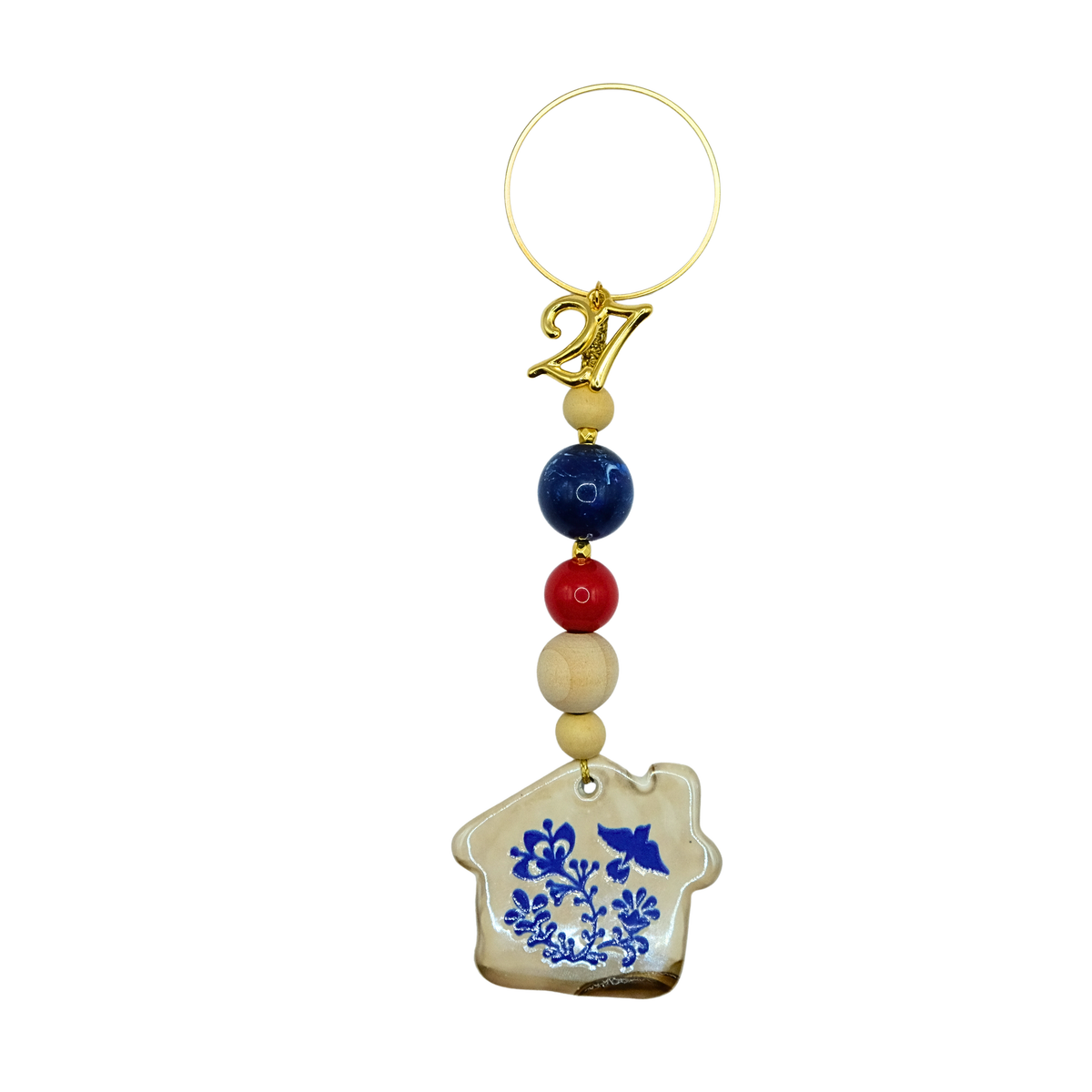 Caza azul 2027 charm