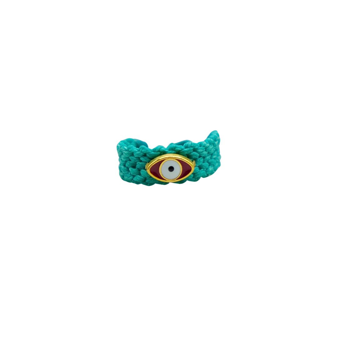 Evil eye ring