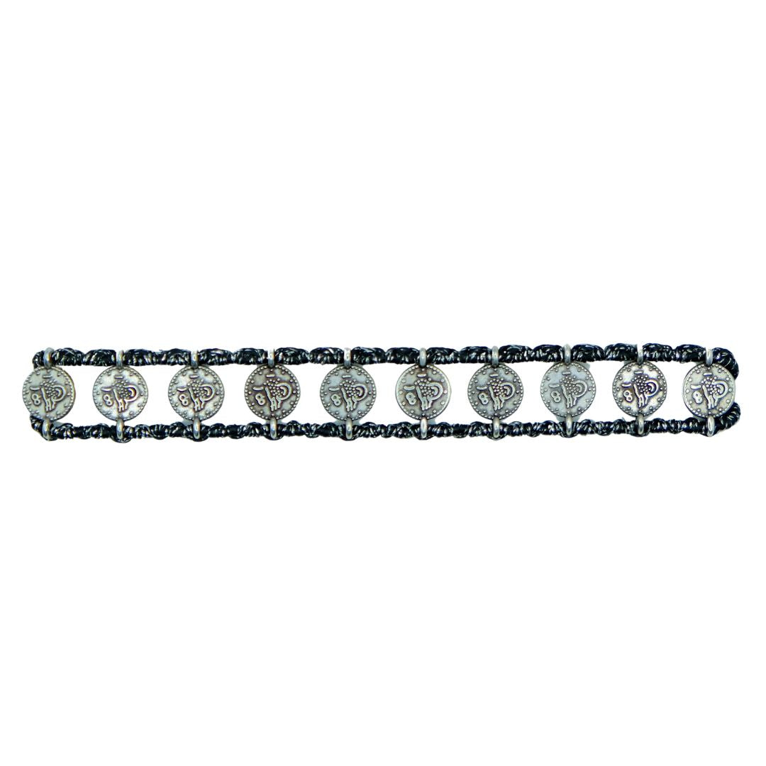 Coin bracelet (silver)