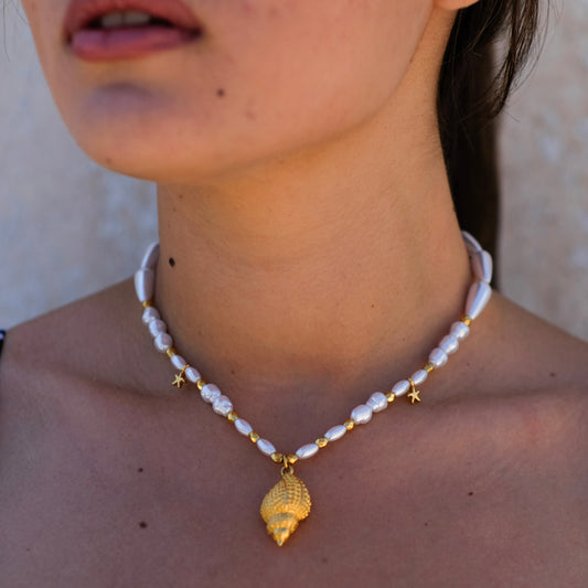 Aegean Pearl Necklace