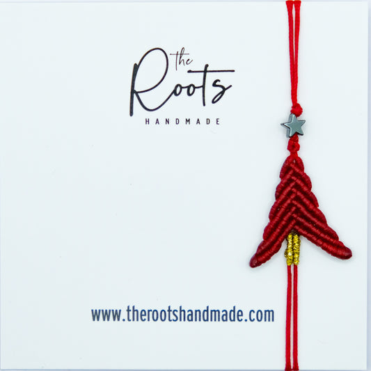 Red Christmas Tree Bracelet