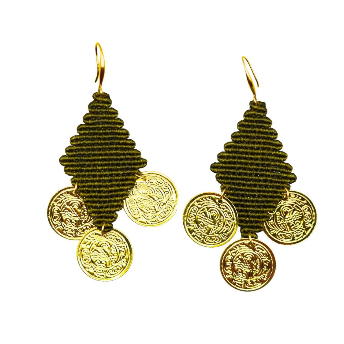 Aurora earrings (gold)