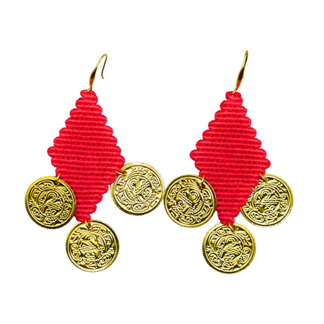 Aurora earrings (gold)
