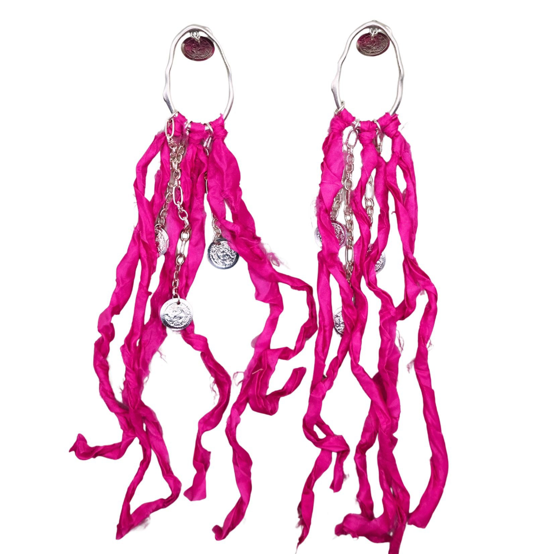 Felina earrings (silver)