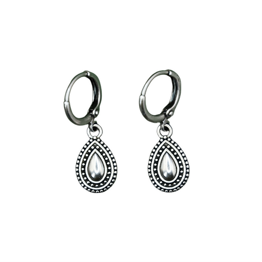 Crystal drop earrings