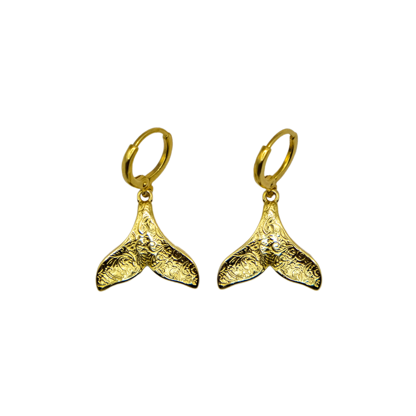 Mermaid tail earrings