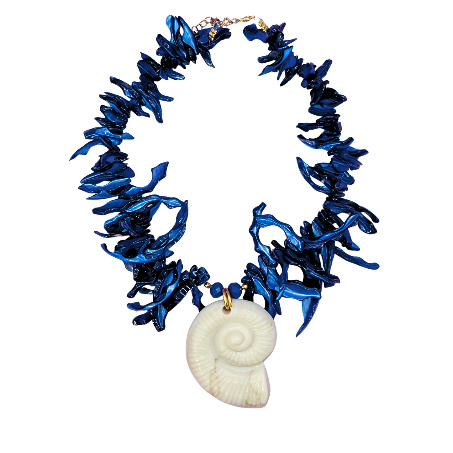 Ariel Necklace (Dark blue)