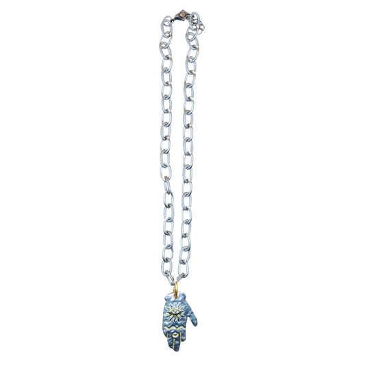 Mystic Hamsa necklace