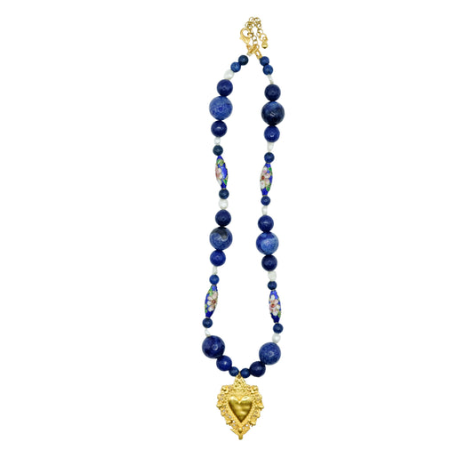 Azure Heart necklace