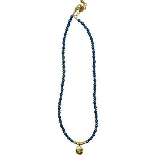Blue Aura necklace