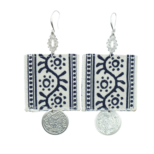 Silver Nomad earrings