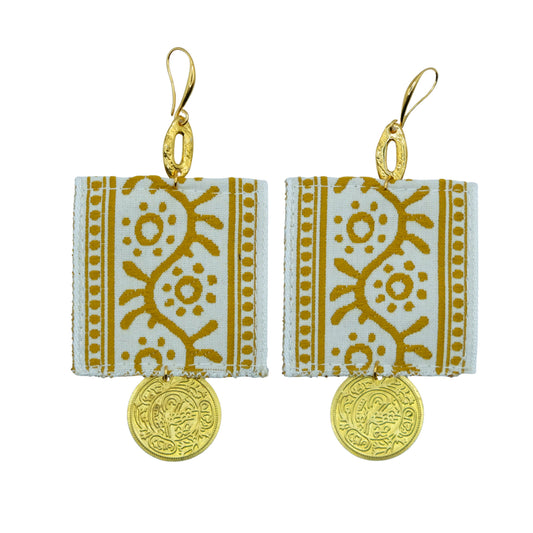 Golden Nimad earrings