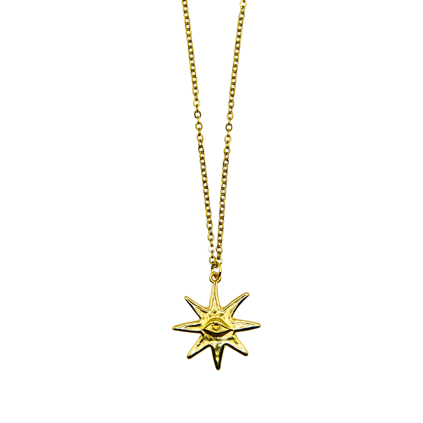 Eye of light necklace