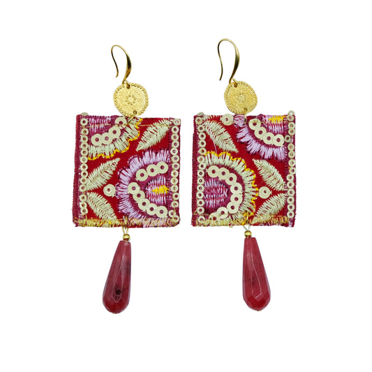 Desert Rose earrings