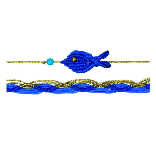 Fish macrame set