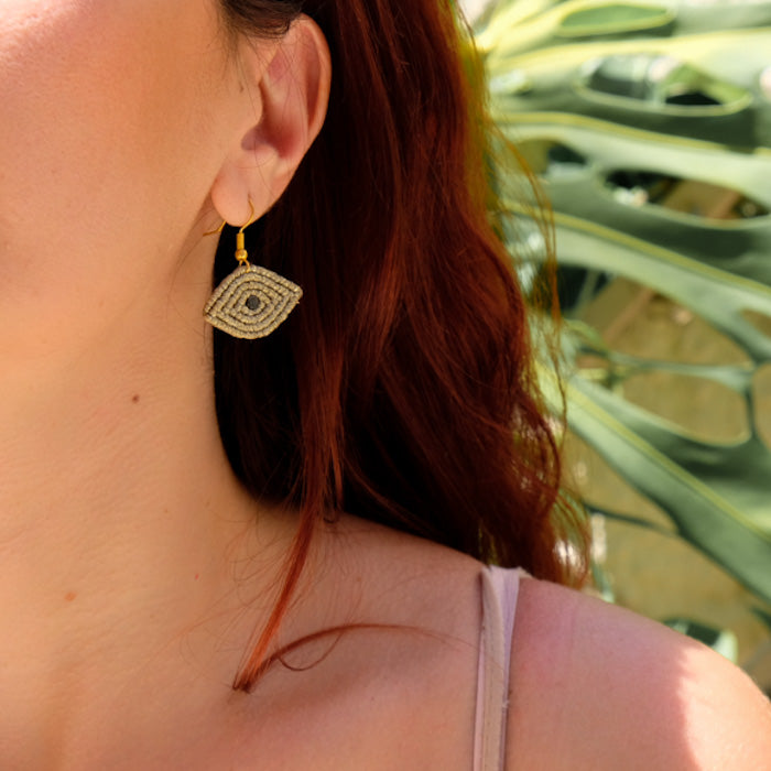 Aura earrings (glitter)